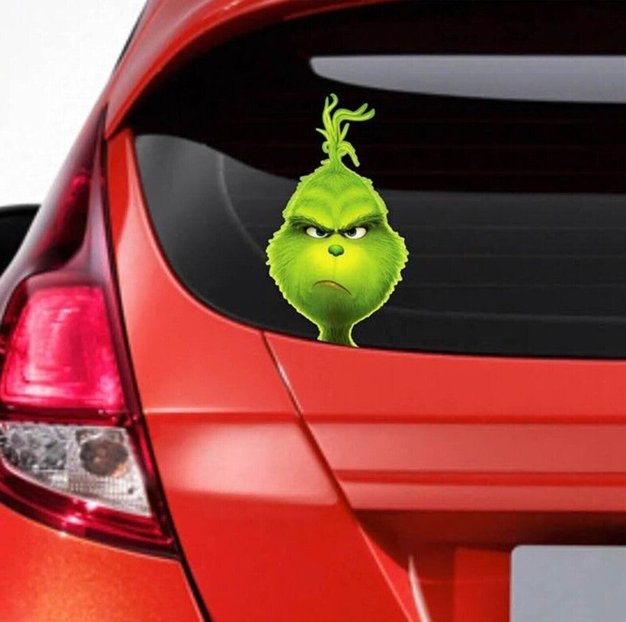 Kitcheniva Christmas Grinch Car Window Sticker Decoration Assorted Designs